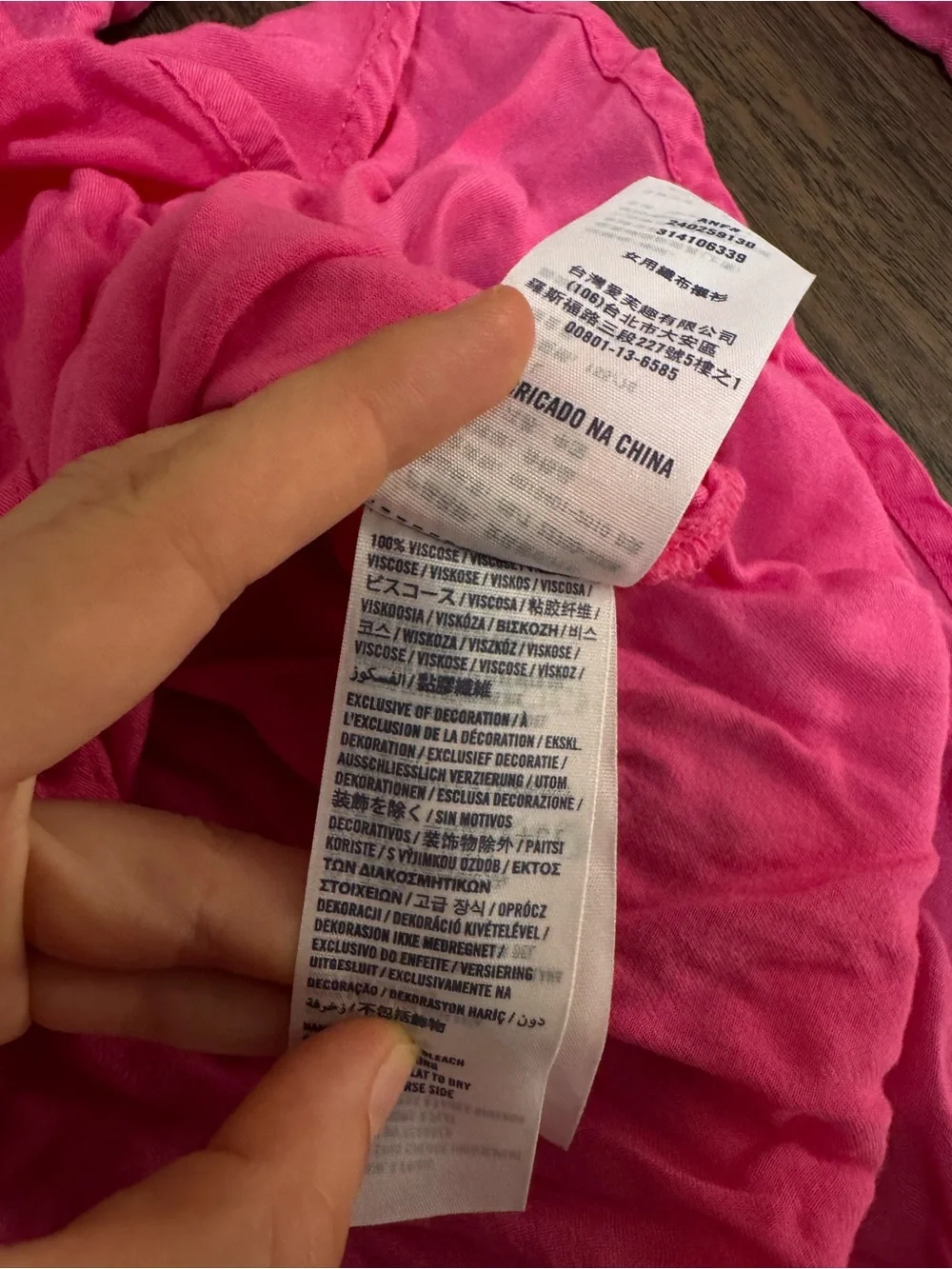 Abercrombie & Fitch Girls' Long-Sleeve Button-Down Shirt - Bright Pink